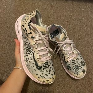 Nike Mens Zoom Fly Sp Fast White/Black-Pink Foam